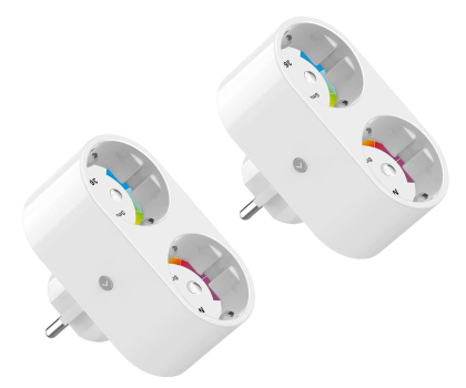 Gniazdko inteligentne Gosund Inteligentne gniazdko podwójne SP211 (WiFi) (dwupak) 5907489608084